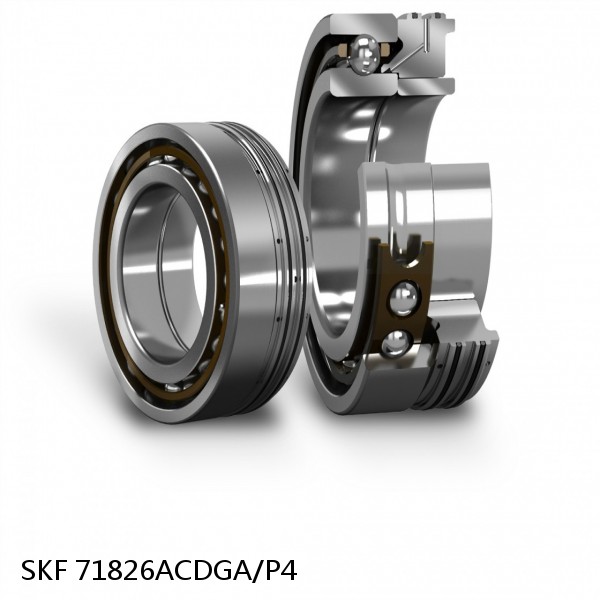 71826ACDGA/P4 SKF Super Precision,Super Precision Bearings,Super Precision Angular Contact,71800 Series,25 Degree Contact Angle
