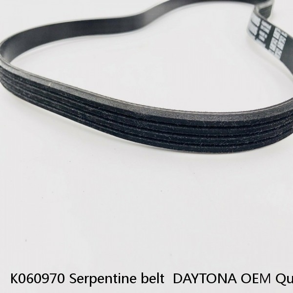 K060970 Serpentine belt  DAYTONA OEM Quality 6PK2465 K60970 5060970 4060970