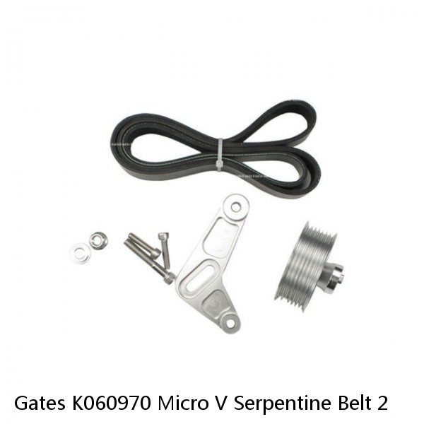 Gates K060970 Micro V Serpentine Belt 2 