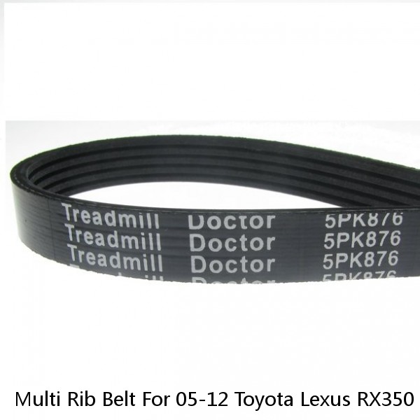 Multi Rib Belt For 05-12 Toyota Lexus RX350 Avalon Sienna ES350 Camry WJ66C6 #1 small image