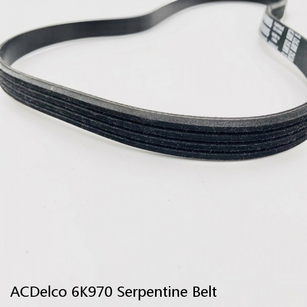ACDelco 6K970 Serpentine Belt #1 small image
