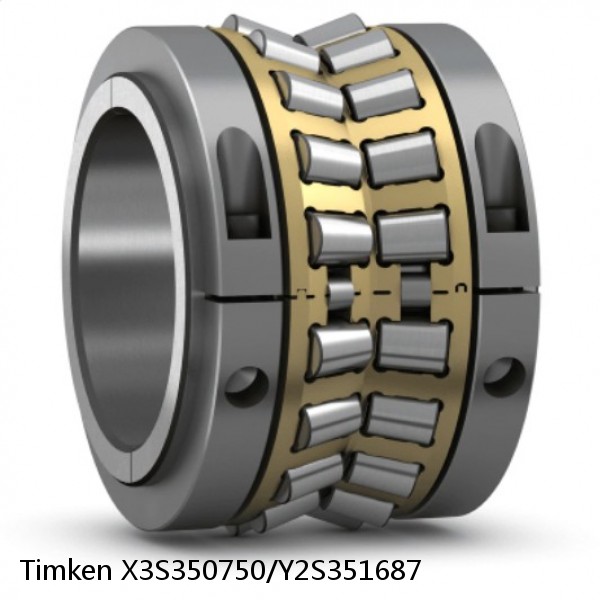 X3S350750/Y2S351687 Timken Tapered Roller Bearing Assembly #1 image