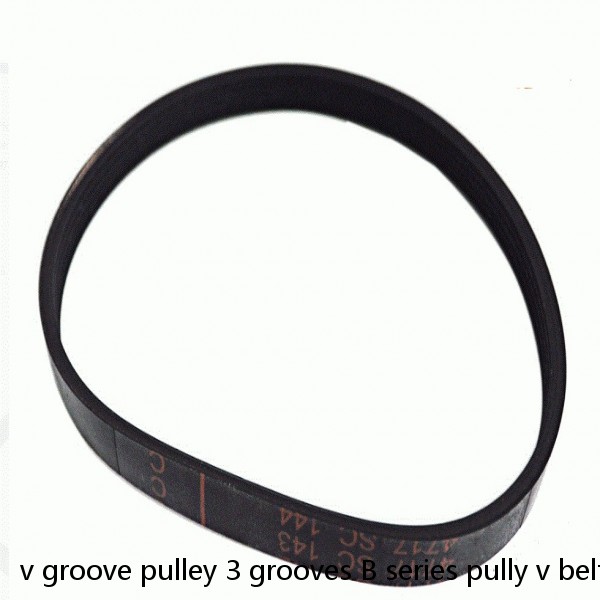 v groove pulley 3 grooves B series pully v belt sheave pulley cast iron with QD bushing #1 image