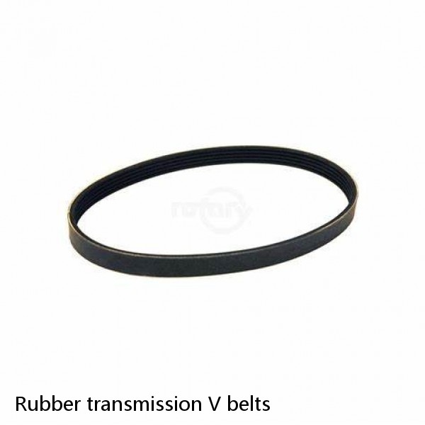 Rubber transmission V belts #1 image