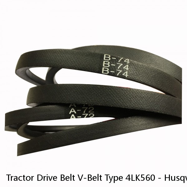 Tractor Drive Belt V-Belt Type 4LK560 - Husqvarna 539110411 - Heavy Duty V Belt #1 image
