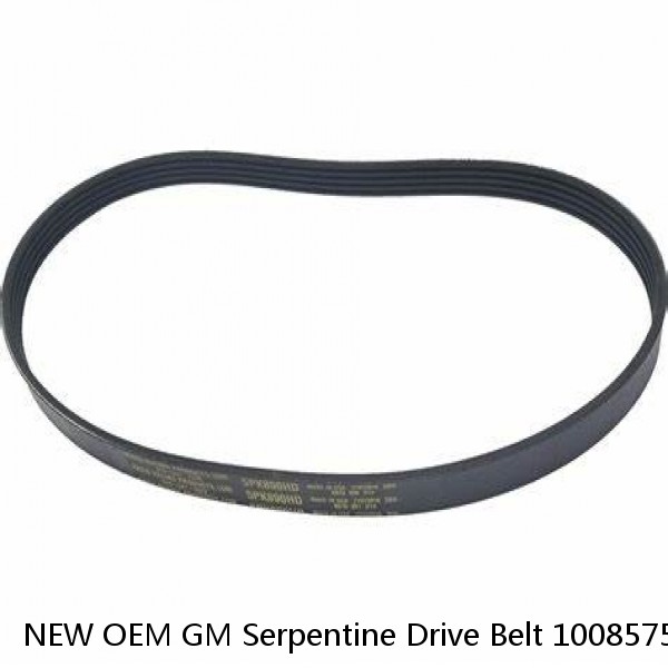 NEW OEM GM Serpentine Drive Belt 10085752 Chevy GMC C/K Truck 4.3 5.0 5.7 90-93 #1 image