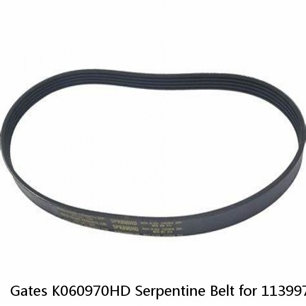 Gates K060970HD Serpentine Belt for 1139970092 204624 204640 F5TE 8620 EA pb #1 image