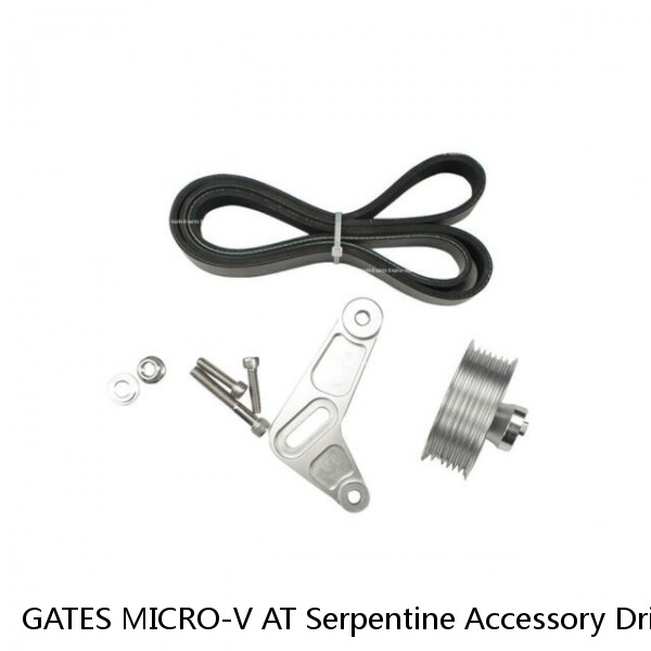 GATES MICRO-V AT Serpentine Accessory Drive Belt K060970 6PK2462 1139970092 #1 image