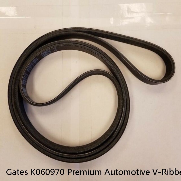 Gates K060970 Premium Automotive V-Ribbed Belt #1 image